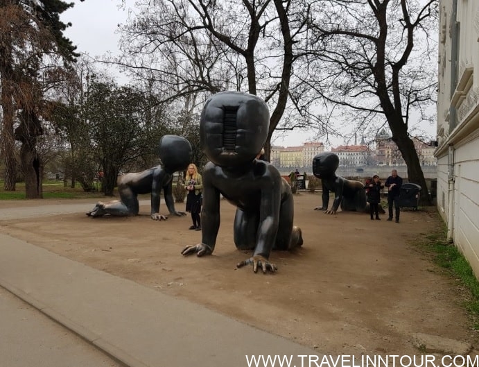 Prague Travel Guide Crawling Babies statues Museum Kampa min - Prague Travel Guide